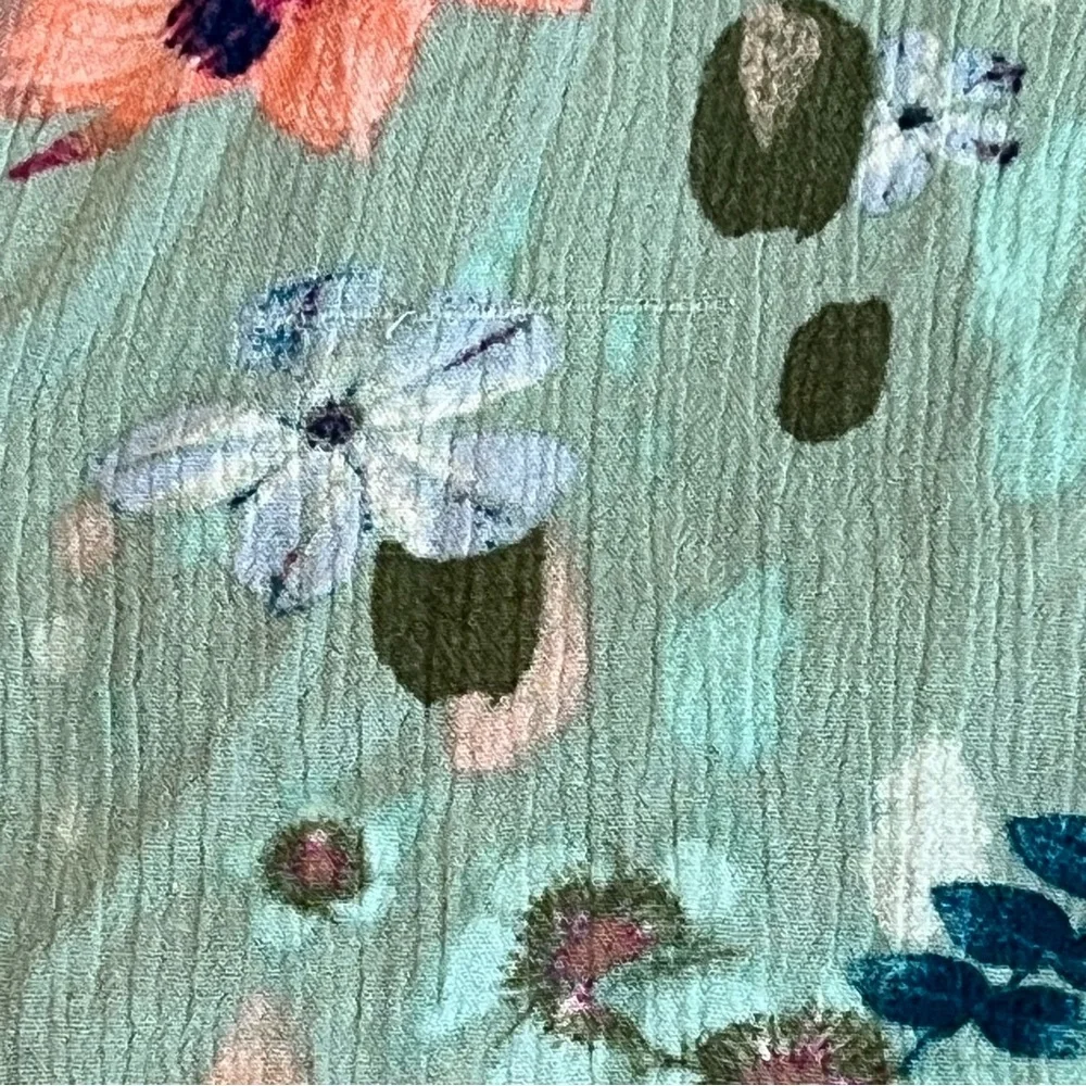 Mudd Floral Dress Lace Trim Sleeveless Casual Summer Dress Girls Size 7/8‎